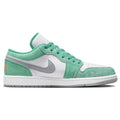 Nike Jordan 1 Low New Emerald (GS) product image 1, provided for visual reference and product detail review