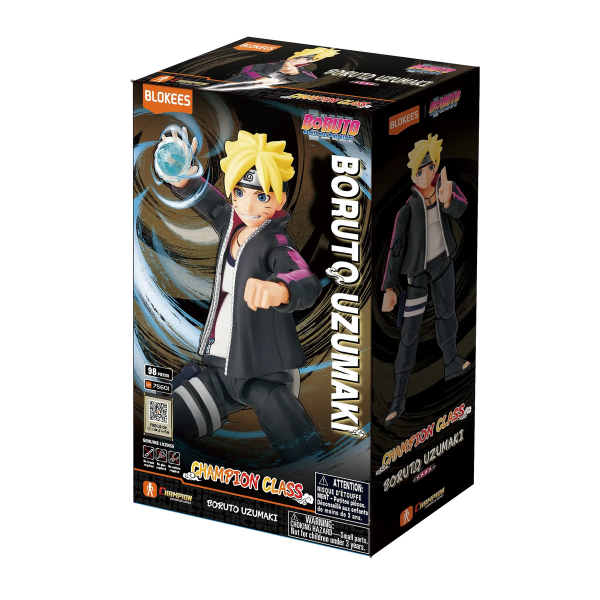 NARUTO Champion Class 01 Boruto Uzumaki | Blokees product image 7, provided for visual reference and product detail review