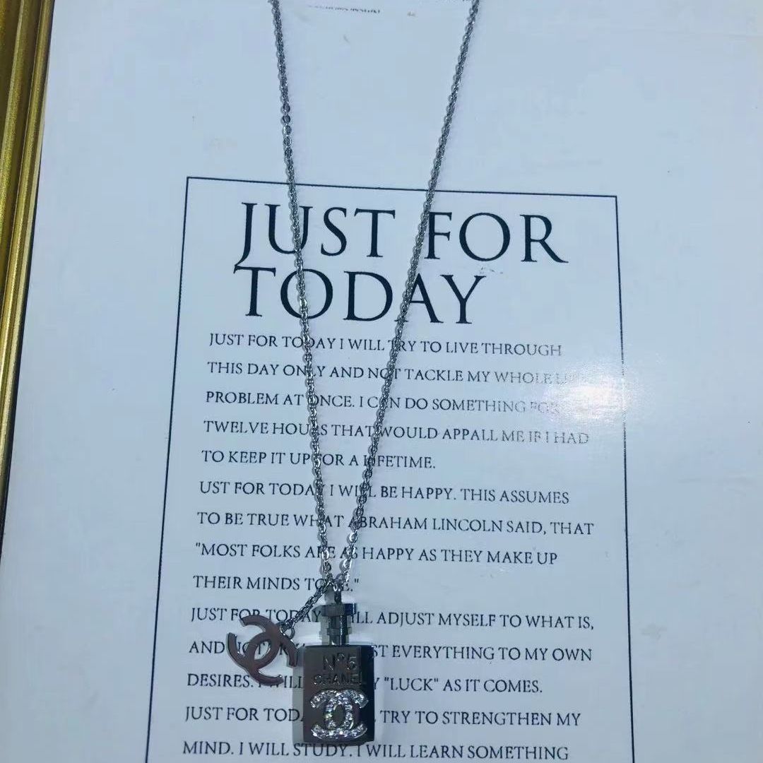 Titanium steel necklace product image 21, provided for visual reference and product detail review