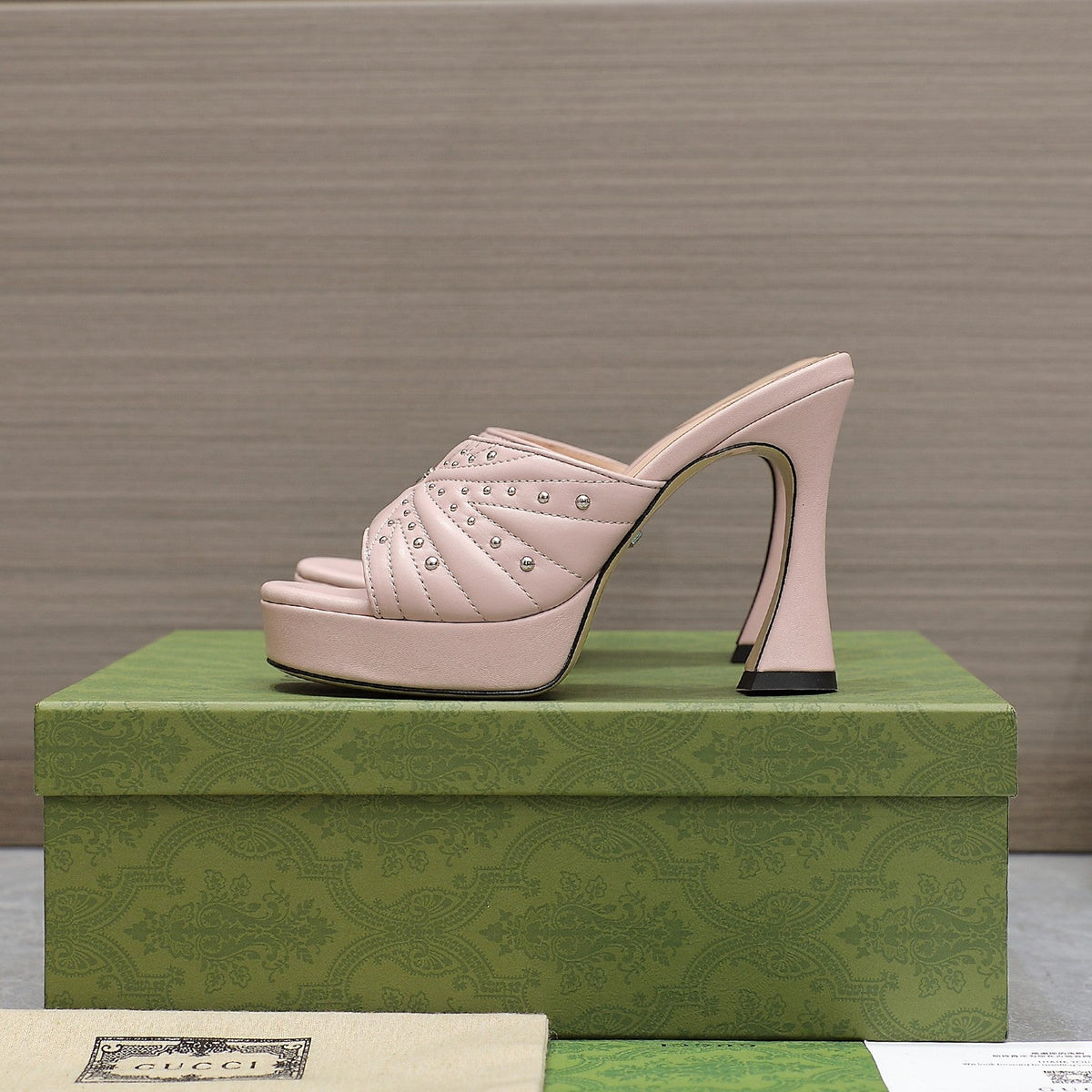 2023 GG platform patent leather pumps-S59 product image 8, provided for visual reference and product detail review