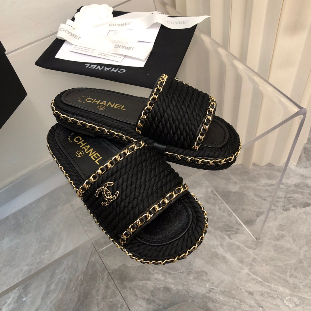 2023 CC flat slippers -S41 product image 4, provided for visual reference and product detail review