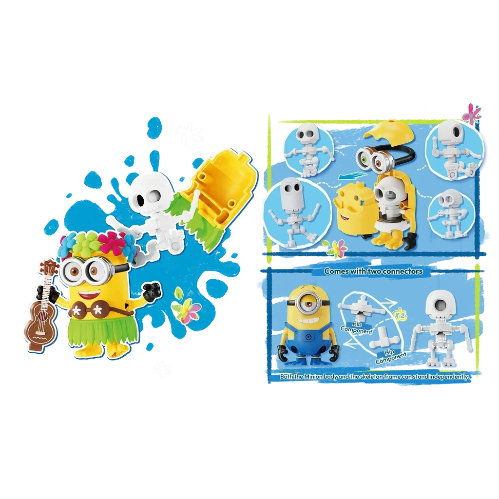 Blokees Minions Mokoo Series - 02 Summer Bello product image 9, provided for visual reference and product detail review