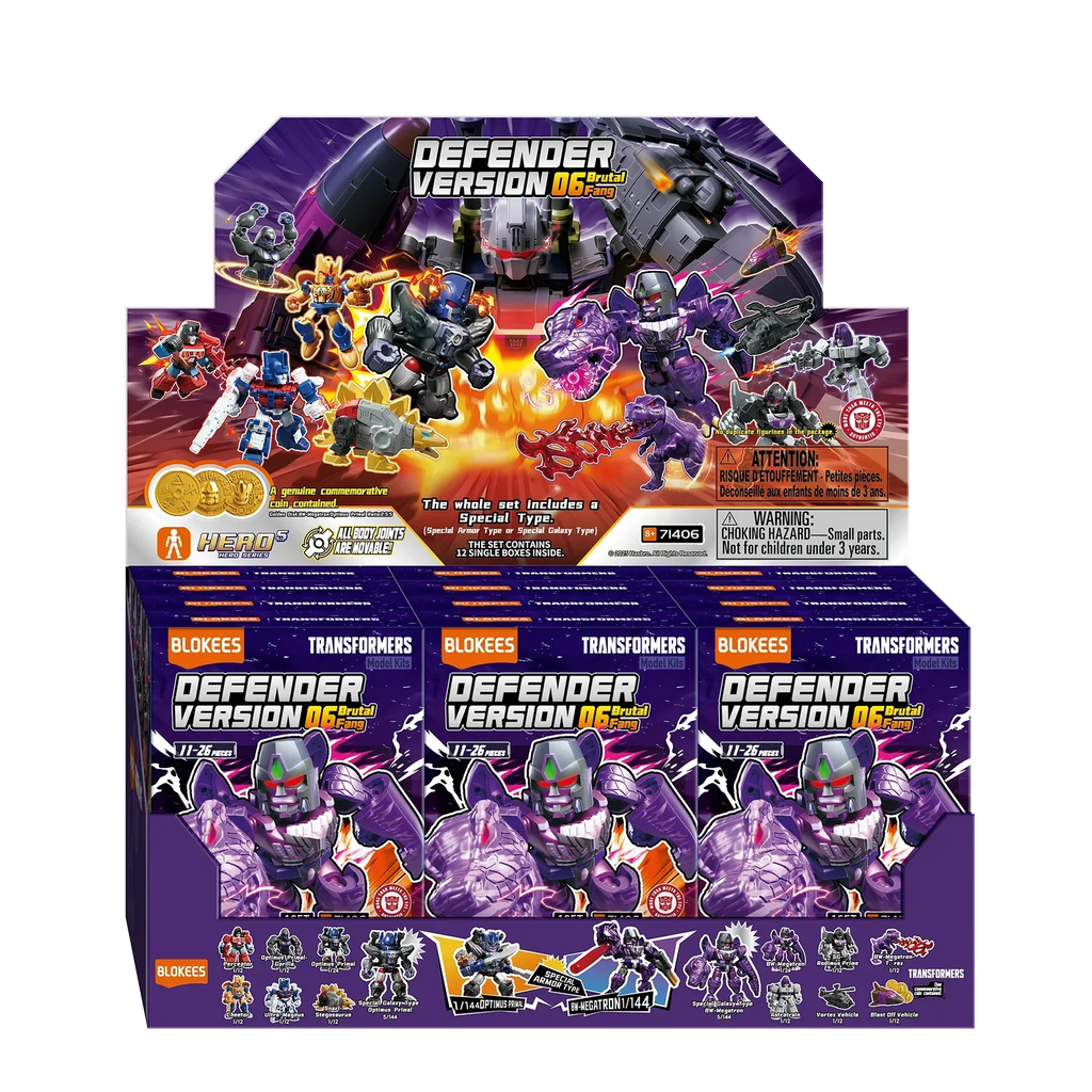 Blokees Transformers Defender Version 06 Brutal Fang product image 17, provided for visual reference and product detail