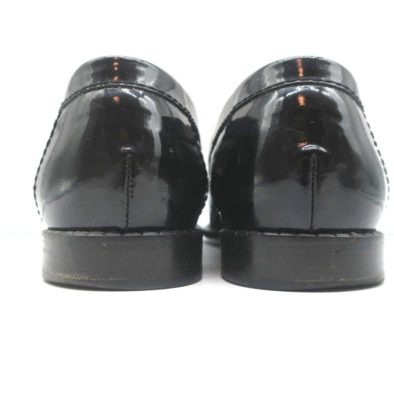08P CC Loafers Black Patent Leather Size 39.5 Slip-On Flats product image 9, provided for visual reference and product