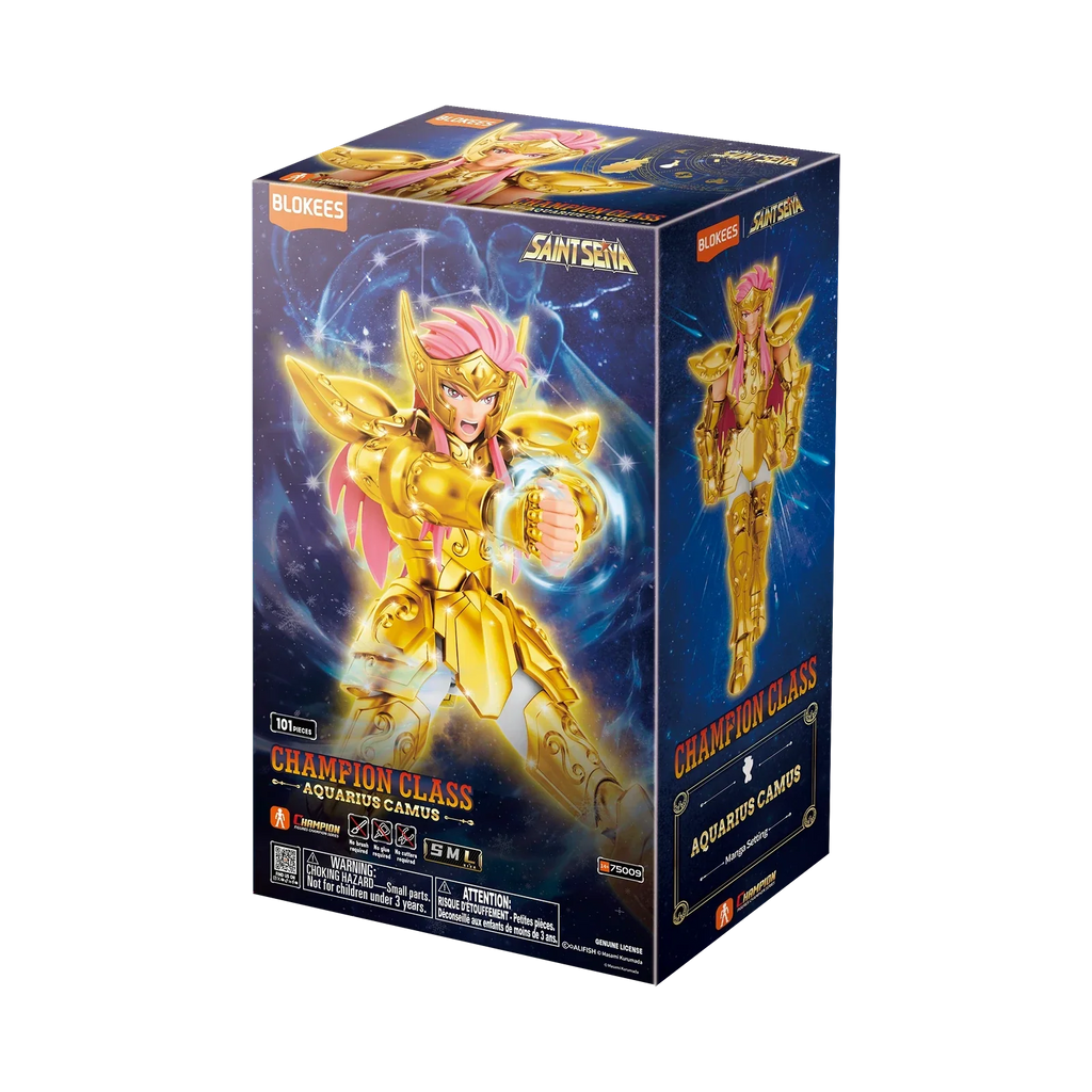 Saint Seiya Champion Class Aquarius Camus | Blokees product image 7, provided for visual reference and product detail review