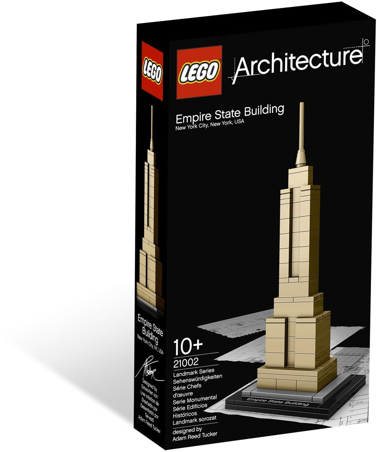 21002 LEGO Empire State Building PRE-OWNED CERTIFIED product image 1, provided for visual reference and product detail review