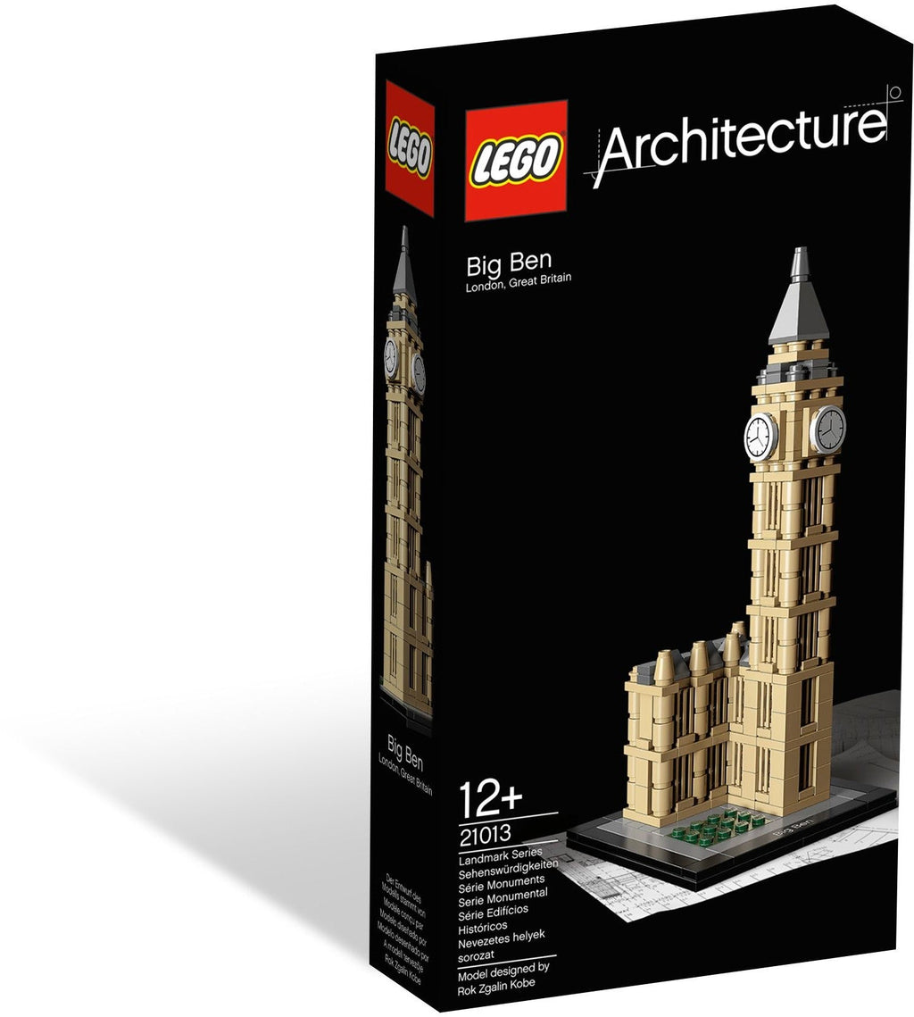 21013 LEGO Big Ben PRE OWNED CERTIFIED product image 1, provided for visual reference and product detail review
