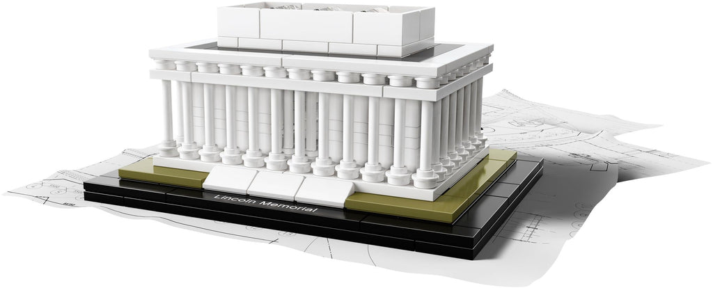 21022 LEGO Lincoln Memorial PRE-OWNED CERTIFIED product image 2, provided for visual reference and product detail review
