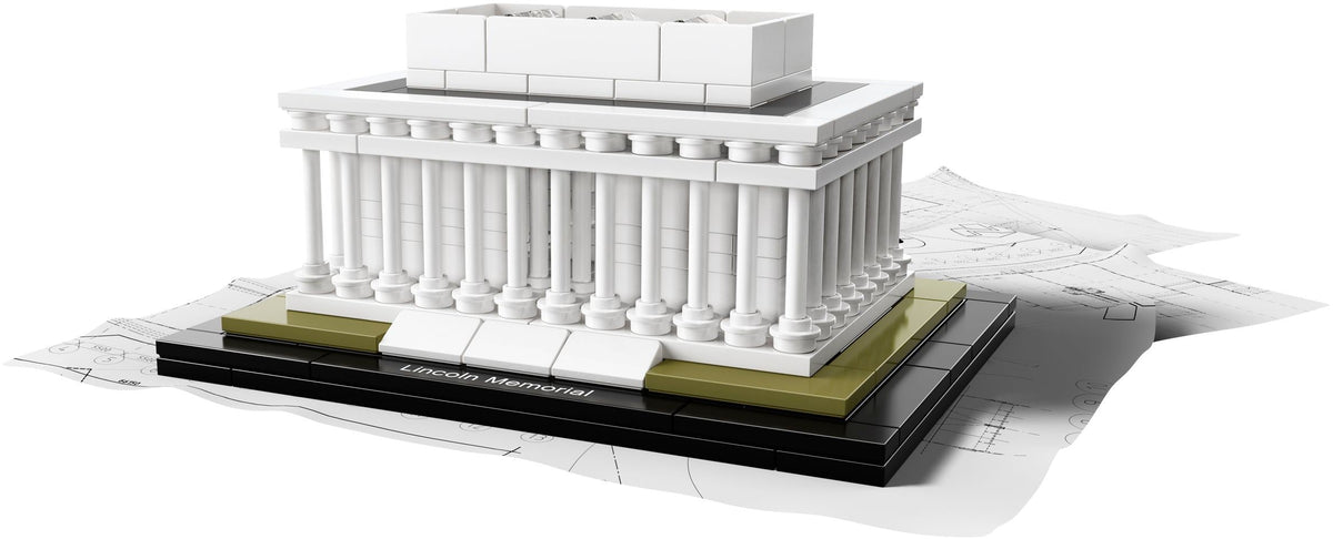 21022 LEGO Lincoln Memorial PRE-OWNED CERTIFIED product image 2, provided for visual reference and product detail review