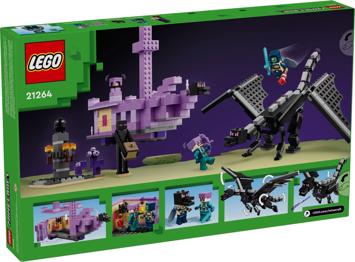 21264 The Ender Dragon and End Ship product image 2, provided for visual reference and product detail review