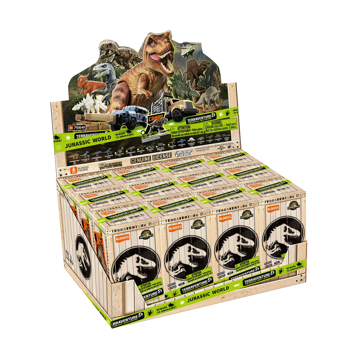 Jurassic World Terraventure TS 01 Dinosaur Capture Operation | Blokees product image 18, provided for visual reference and