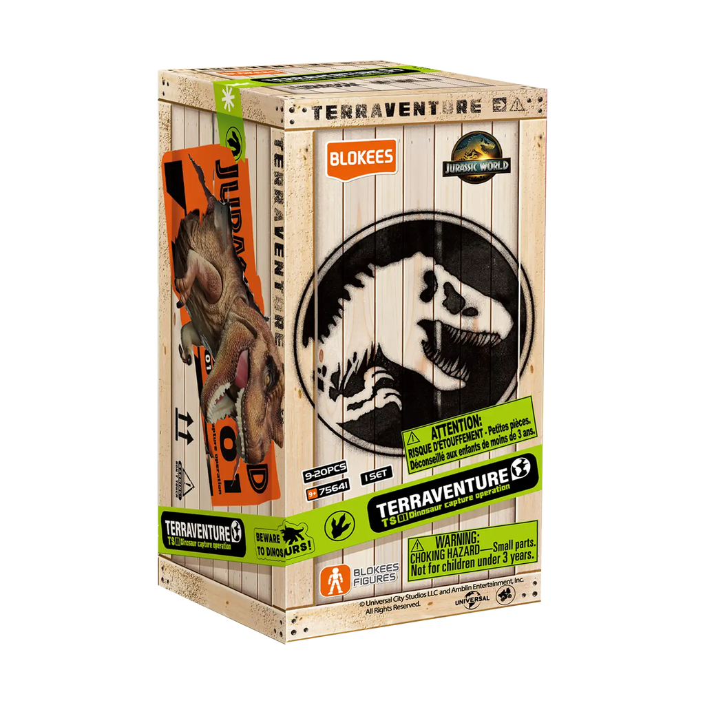 Jurassic World Terraventure TS 01 Dinosaur Capture Operation | Blokees product image 19, provided for visual reference and