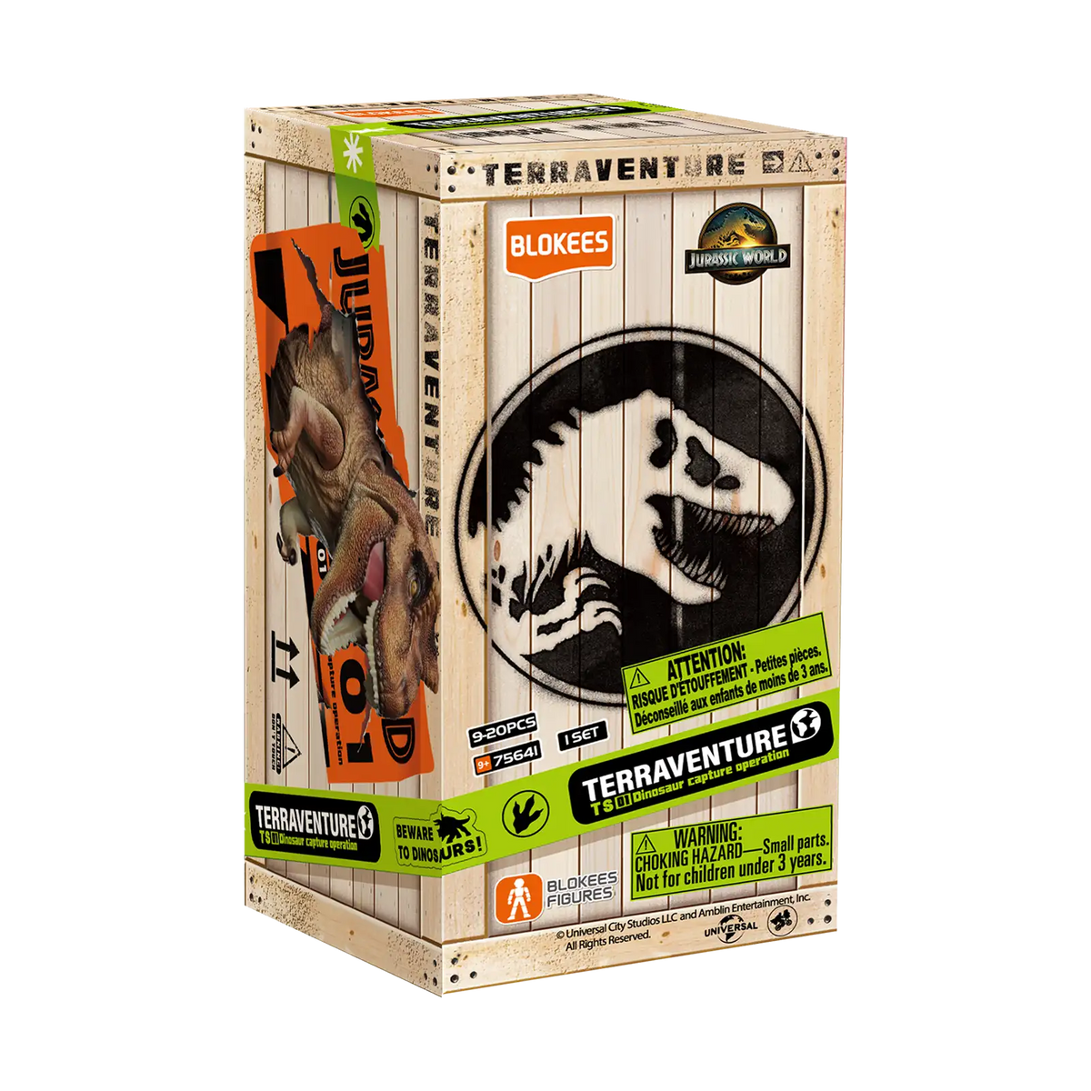 Jurassic World Terraventure TS 01 Dinosaur Capture Operation | Blokees product image 19, provided for visual reference and