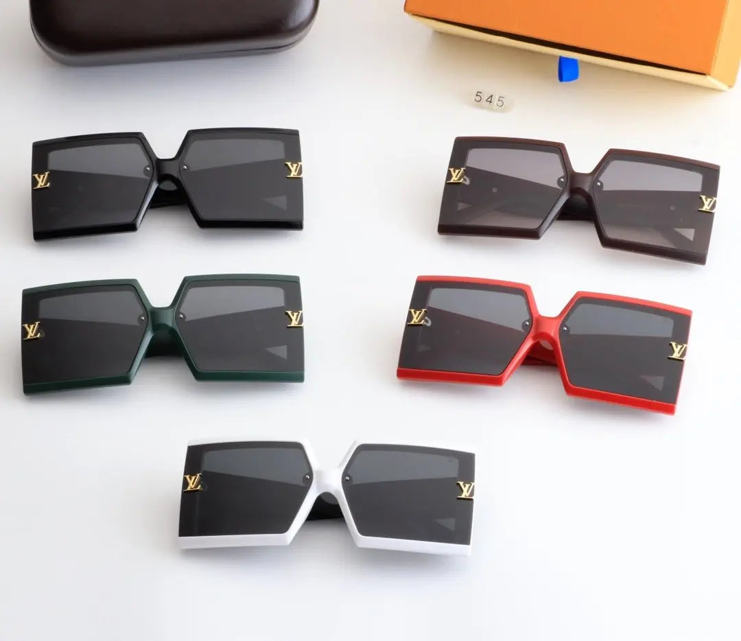 5 Colors Large Size Square Outdoor Driving Sunglasses product image 2, provided for visual reference and product detail
