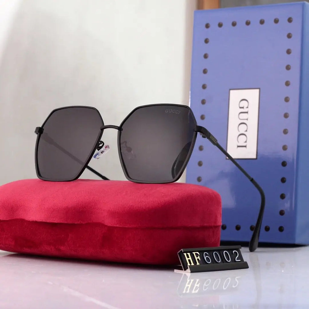 5 Colors Square Frame Sunglasses product image 2, provided for visual reference and product detail review