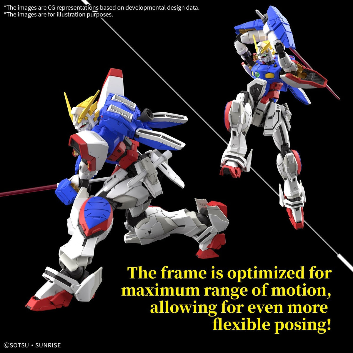 Gundam 1/144 RG #42 G Gundam GF13-017NJ Shining Gundam Model Kit product image 7, provided for visual reference and product