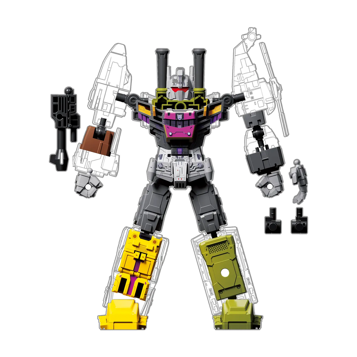 Transformers Defender Version Bruticus Kits Combining Accessory product image 1, provided for visual reference and product