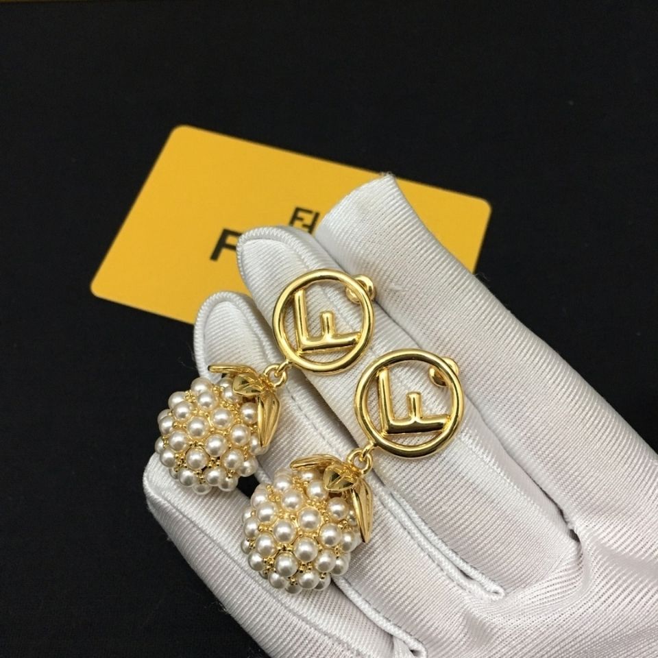 Brass earrings product image 2, provided for visual reference and product detail review