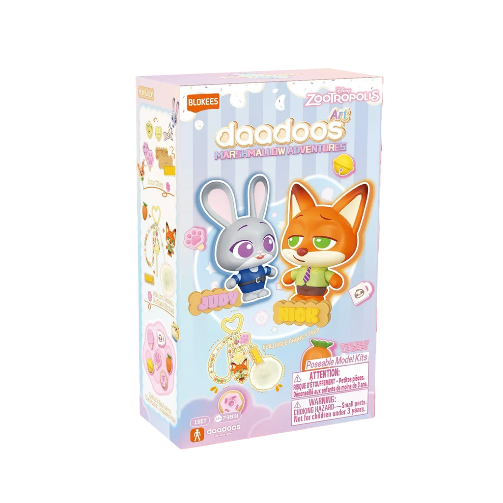 Blokees Zootopia daadoos Art Series 01 - Marshmallow Adventures product image 9, provided for visual reference and product