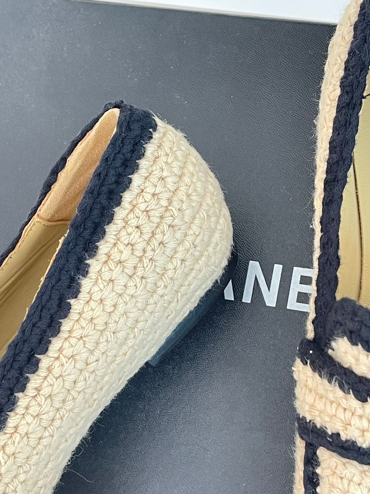 2023 CC new knitted wool loafers -S43 product image 6, provided for visual reference and product detail review