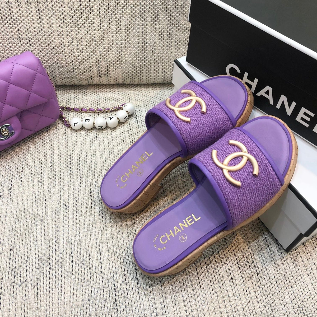 2023 CC flat slippers -S46 product image 1, provided for visual reference and product detail review