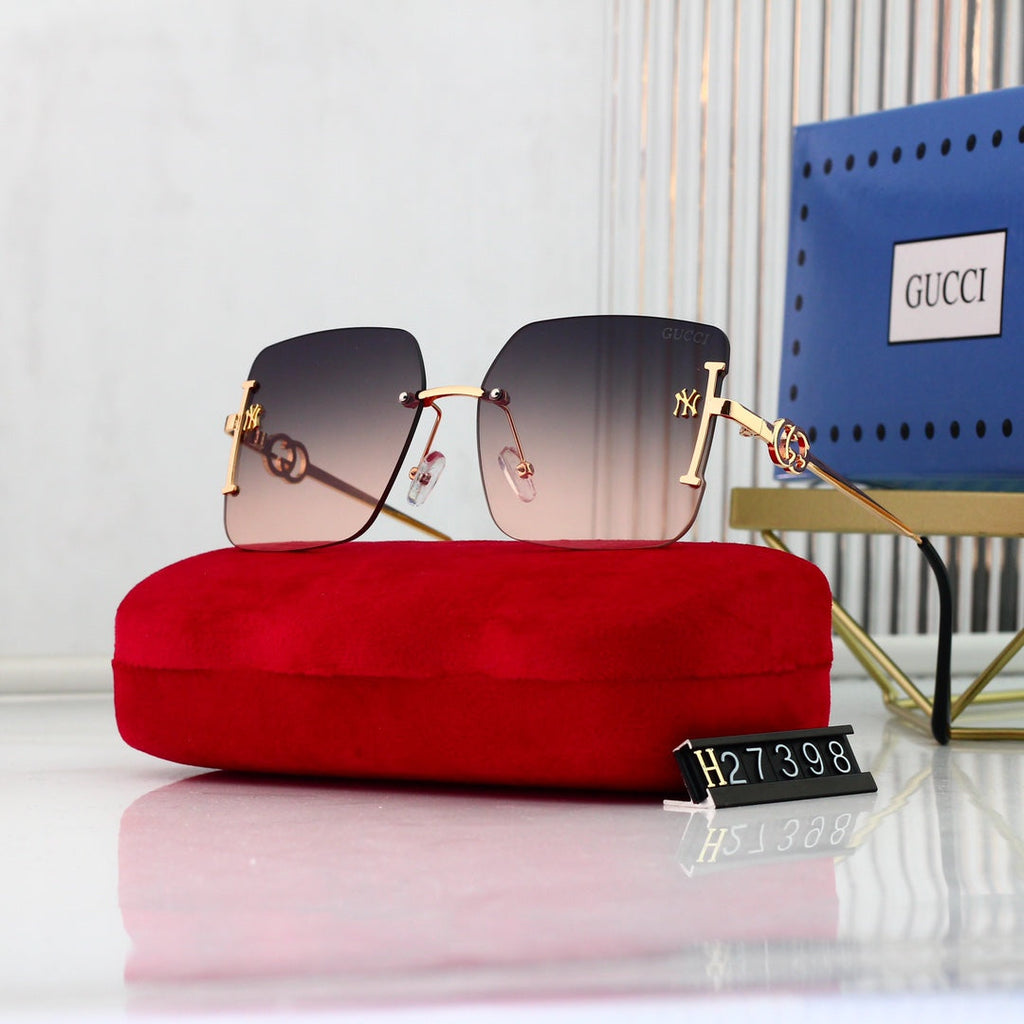 7 Colors Frameless Design Fashion Sunglasses In 2022 product image 4, provided for visual reference and product detail review