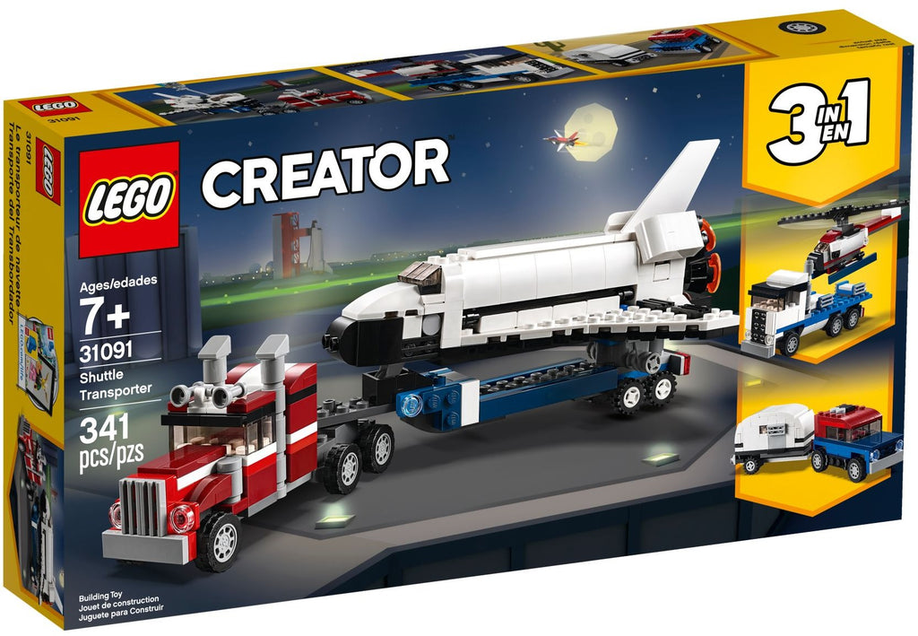 31091 LEGO Shuttle Transporter Pre-Owned Certified product image 1, provided for visual reference and product detail review