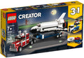 31091 LEGO Shuttle Transporter Pre-Owned Certified product image 1, provided for visual reference and product detail review