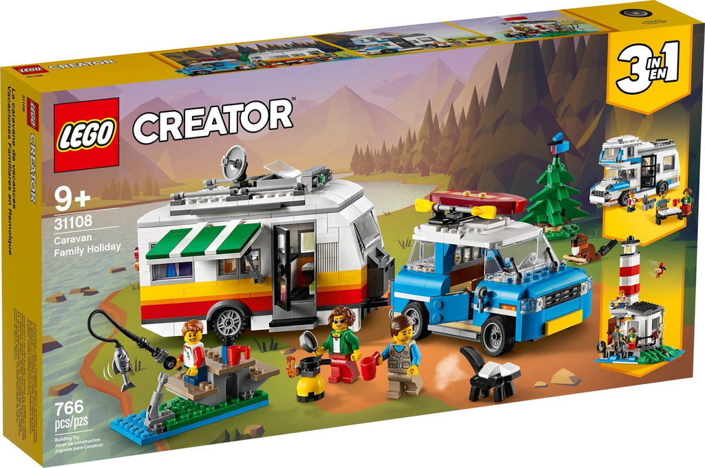 31108 LEGO Caravan Family Holiday product image 1, provided for visual reference and product detail review