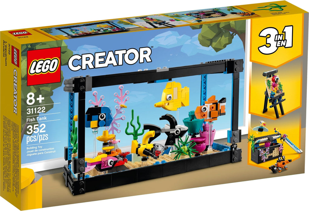31122 LEGO Fish Tank 3 in 1 product image 1, provided for visual reference and product detail review