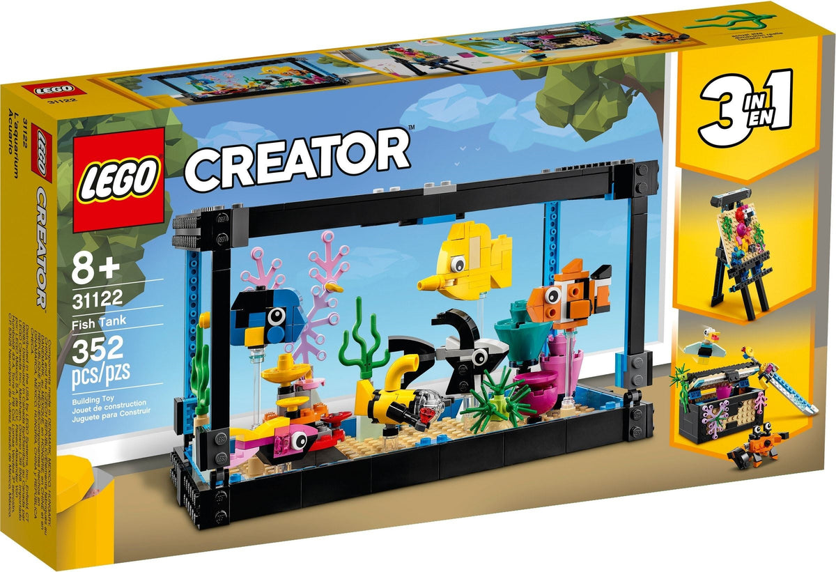 31122 LEGO Fish Tank 3 in 1 product image 1, provided for visual reference and product detail review