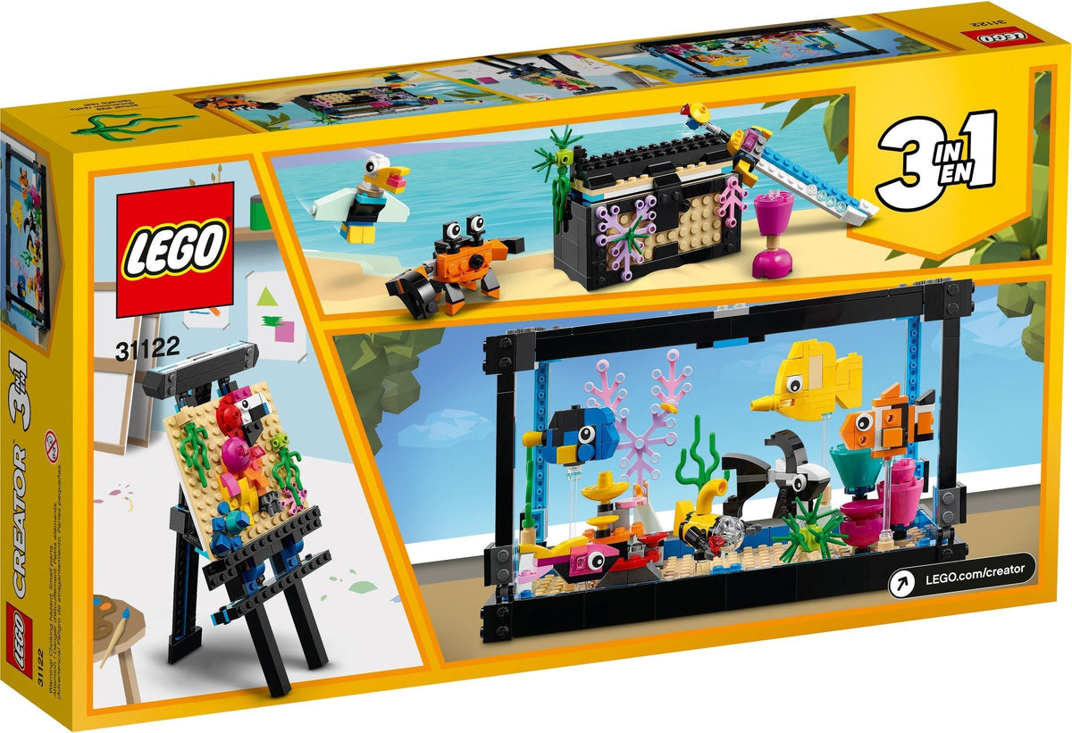 31122 LEGO Fish Tank 3 in 1 product image 2, provided for visual reference and product detail review