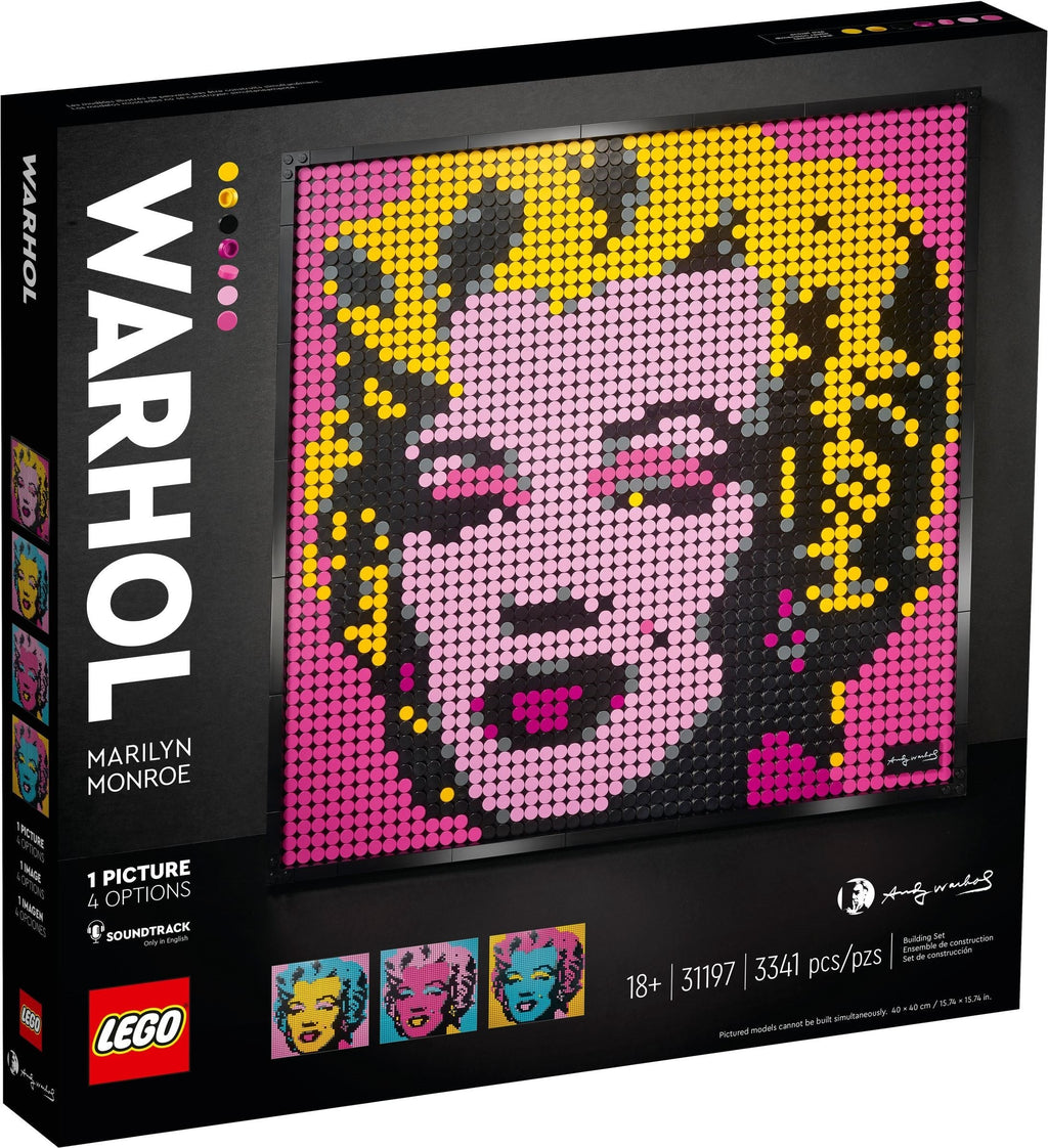 31197 Andy Warhol's Marilyn Monroe OPEN BOX NEW product image 1, provided for visual reference and product detail review