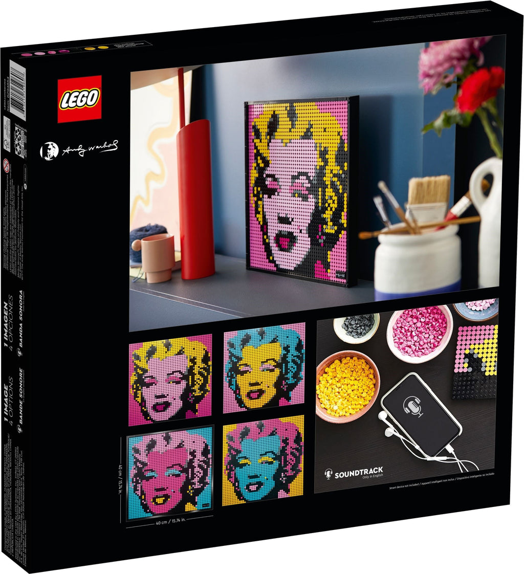 31197 Andy Warhol's Marilyn Monroe OPEN BOX NEW product image 2, provided for visual reference and product detail review