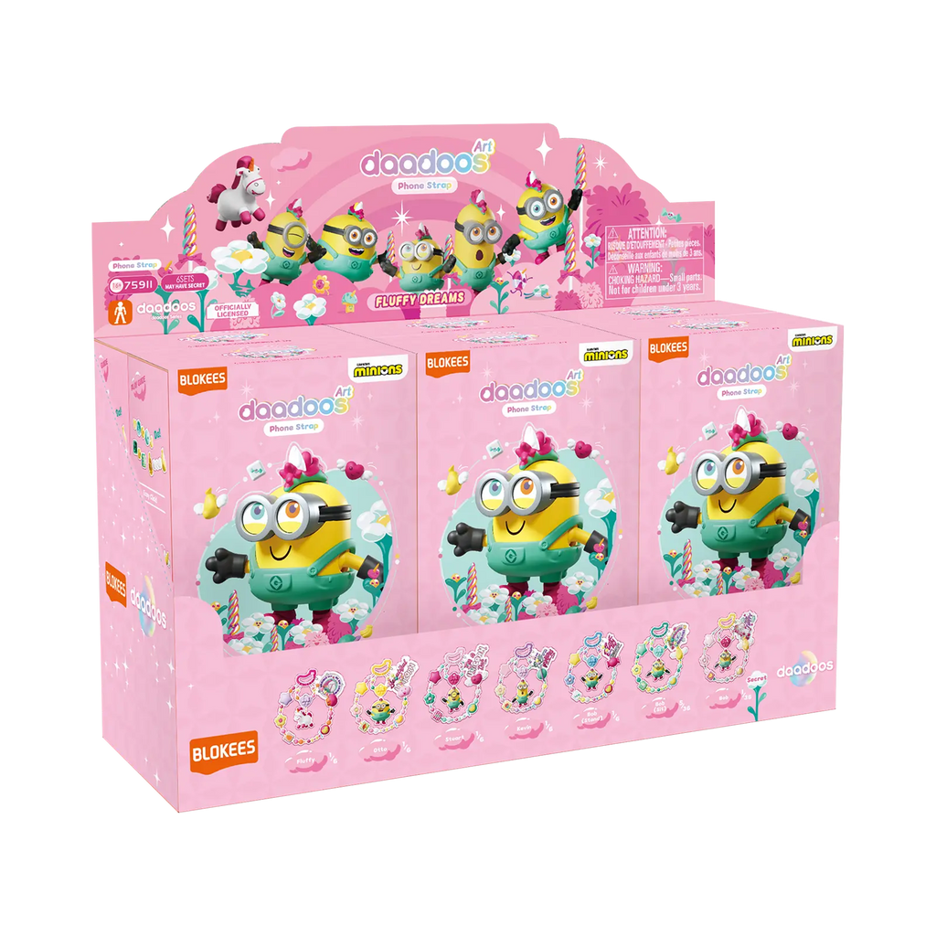 Blokees Minions daadoos Art Series 01 - Fluffy Dreams product image 10, provided for visual reference and product detail