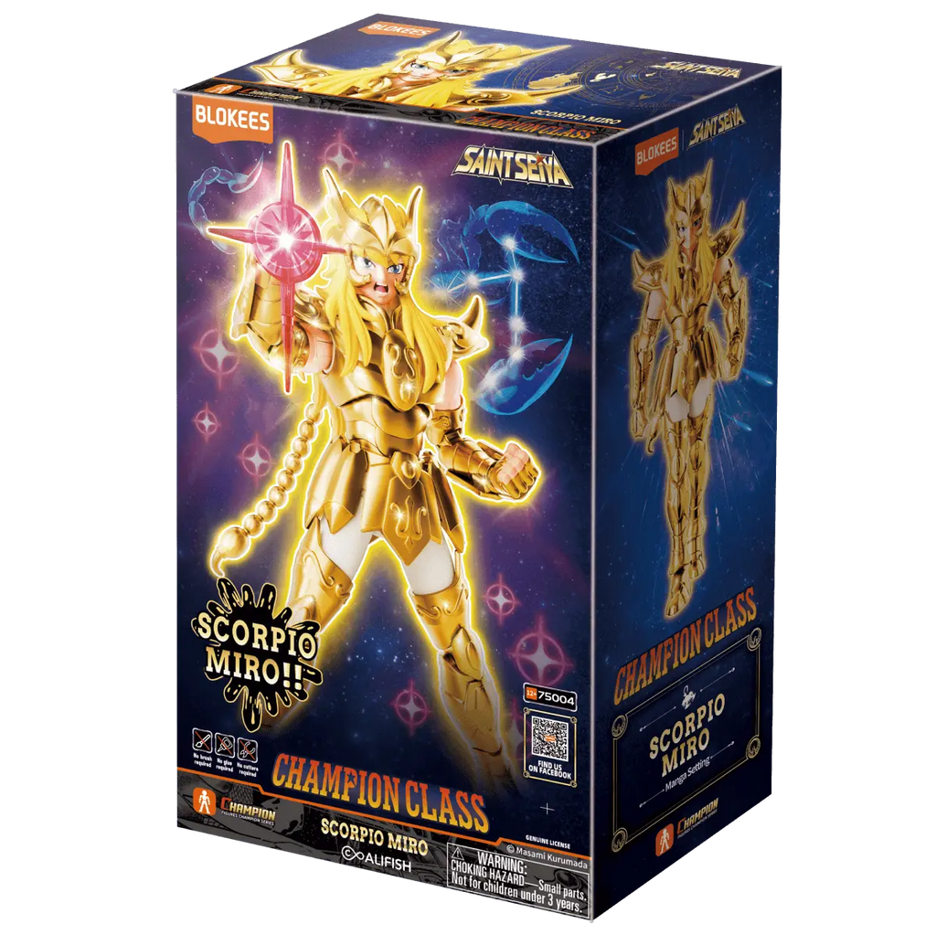 Saint Seiya Champion Class Scorpio Miro | Blokees product image 4, provided for visual reference and product detail review