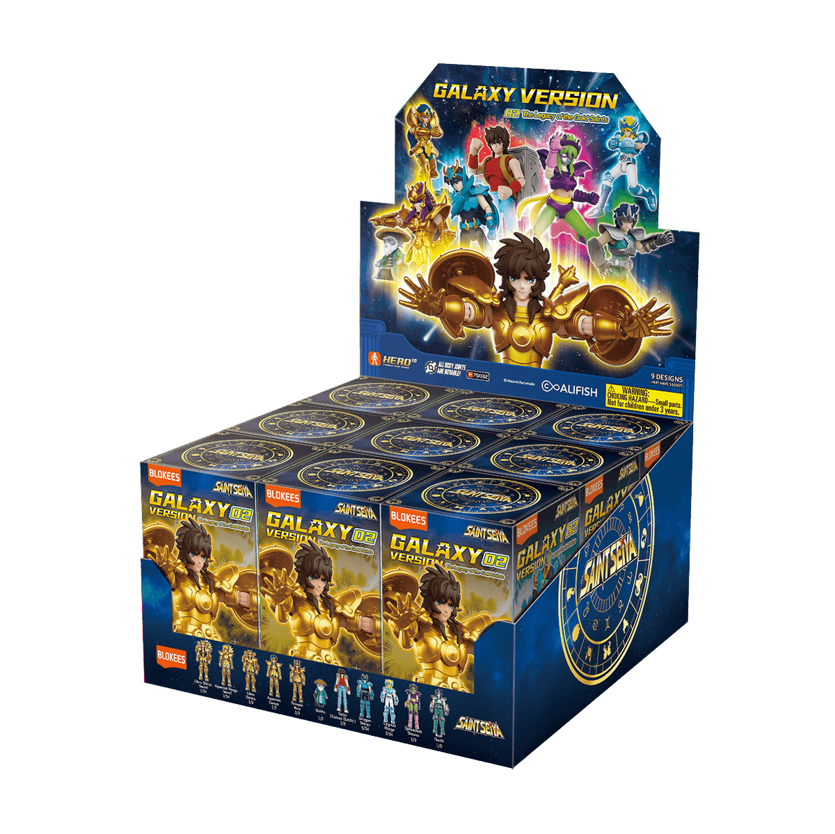Saint Seiya Galaxy Version 02 The Legacy of the Gold Saints product image 14, provided for visual reference and product