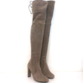 Stuart Weitzman Highland Over the Knee Boots Praline Suede Size 5.5 product image 1, provided for visual reference and
