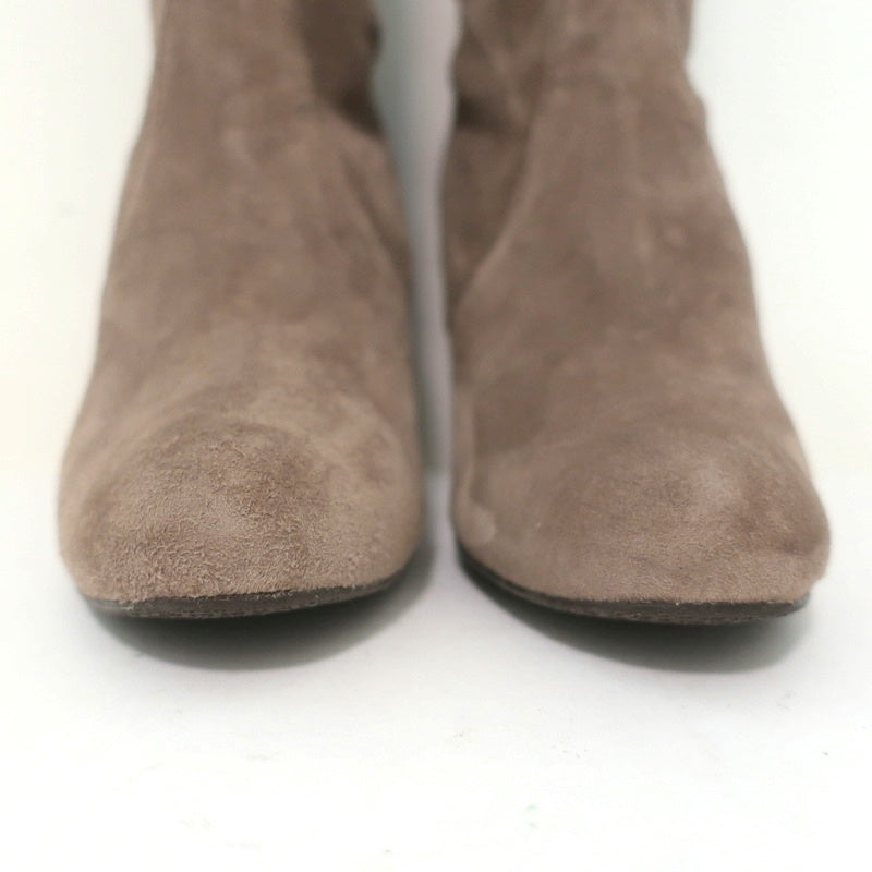 Stuart Weitzman Highland Over the Knee Boots Praline Suede Size 5.5 product image 5, provided for visual reference and
