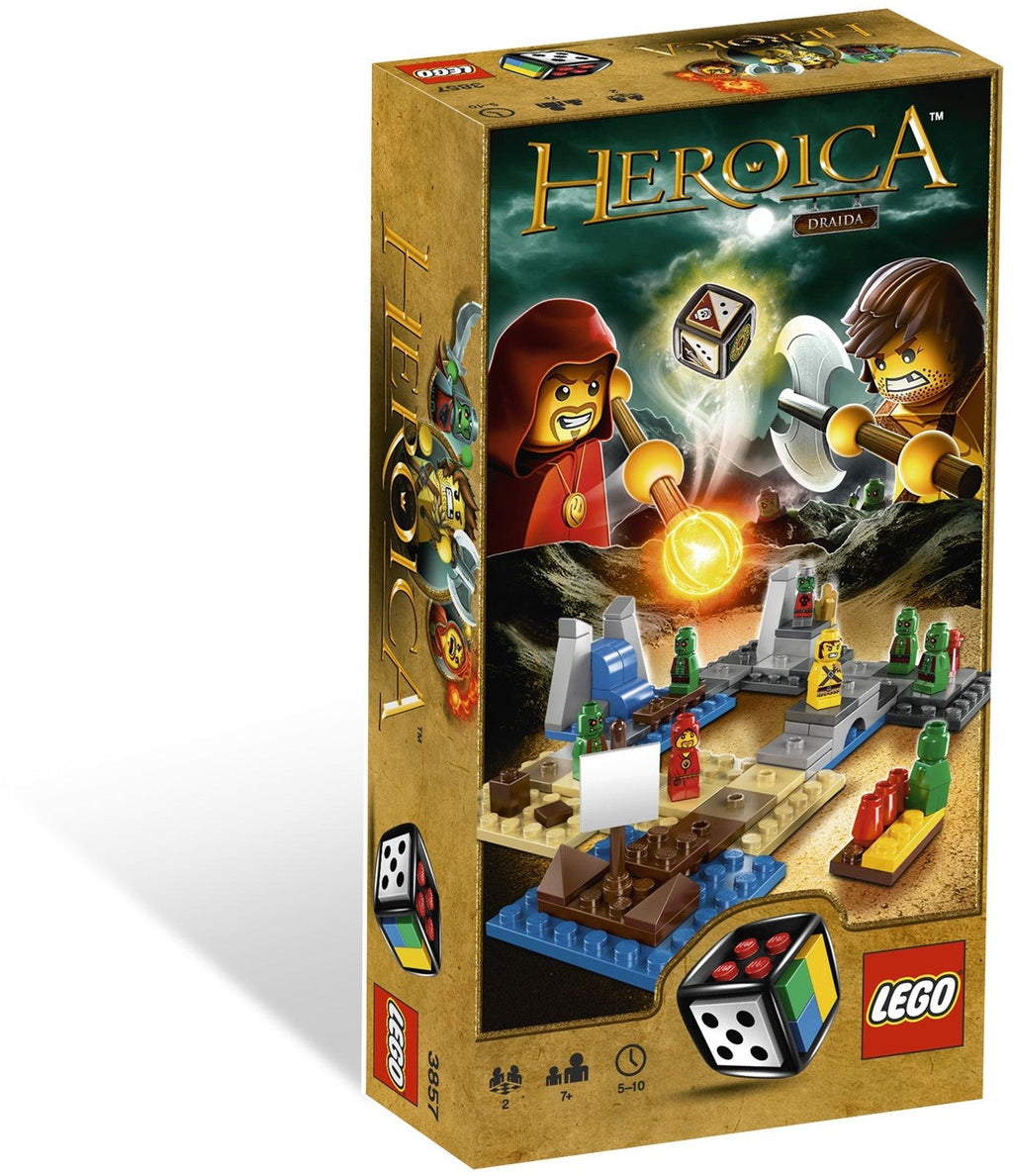 3857 LEGO Heroica Draida Buildable Game OPEN BOX NEW product image 1, provided for visual reference and product detail review