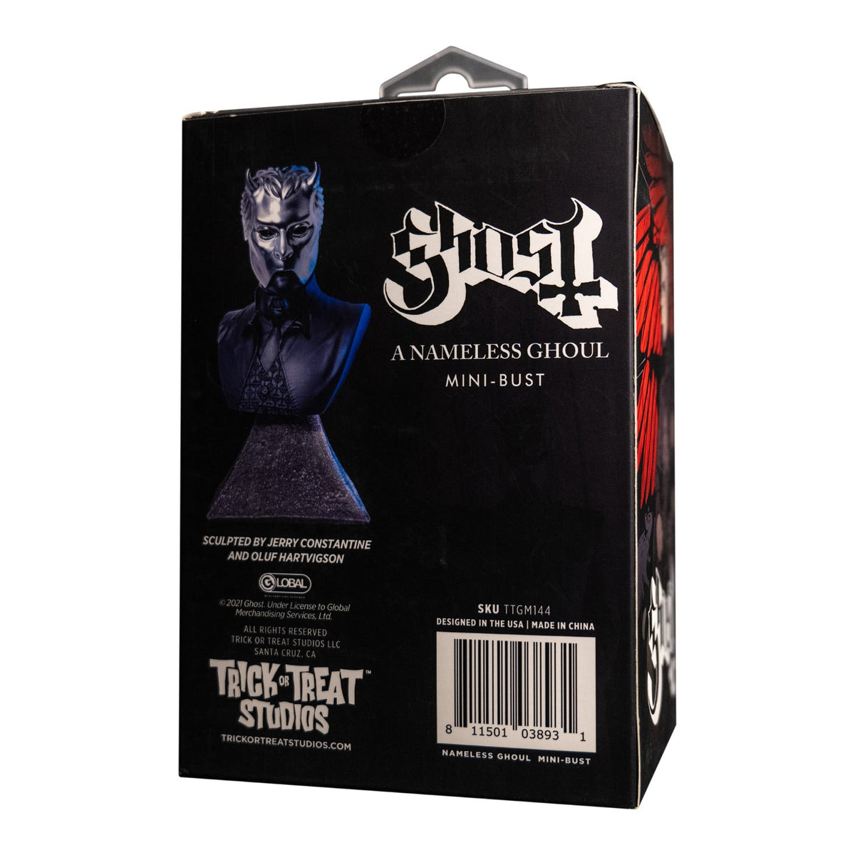 Ghost - Nameless Ghoul Mini Bust product image 3, provided for visual reference and product detail review
