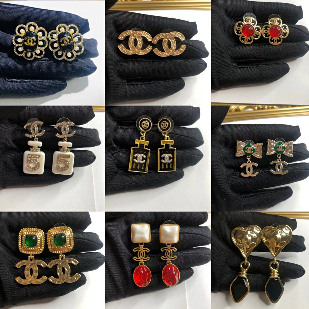 Small Fragrant Vintage Earrings product image 1, provided for visual reference and product detail review