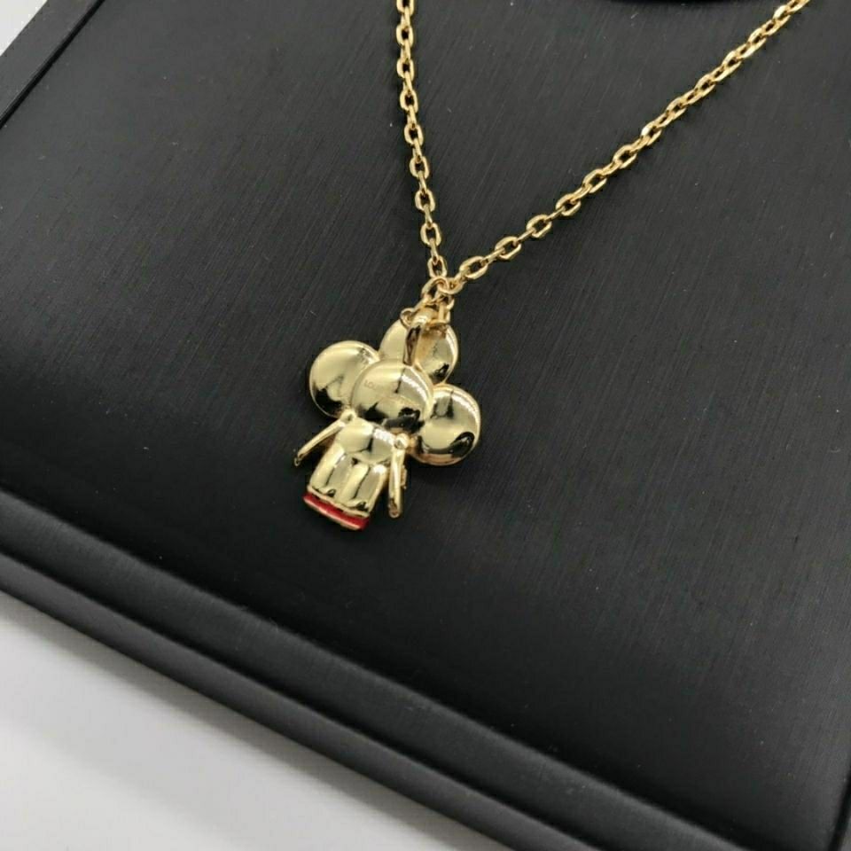 Pink Flower Cartoon Necklace Bracelet product image 5, provided for visual reference and product detail review