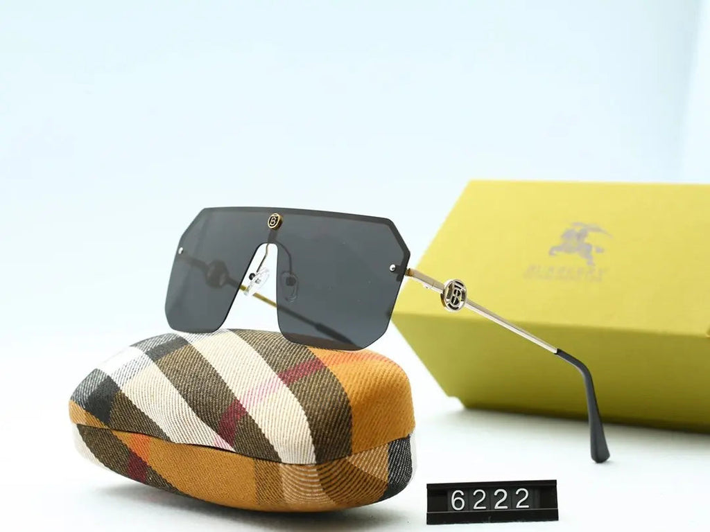 6 COLORS Half Frame THIN METAL FRAME SUNGLASSES product image 6, provided for visual reference and product detail review