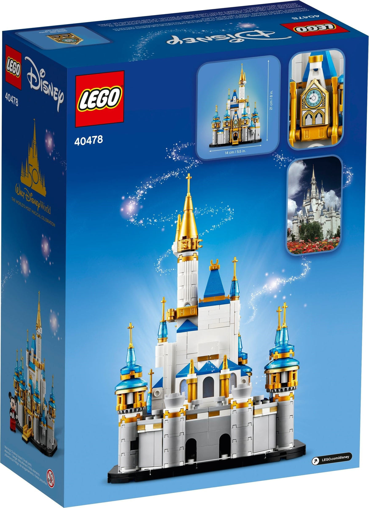 40478 LEGO Mini Disney Castle product image 2, provided for visual reference and product detail review