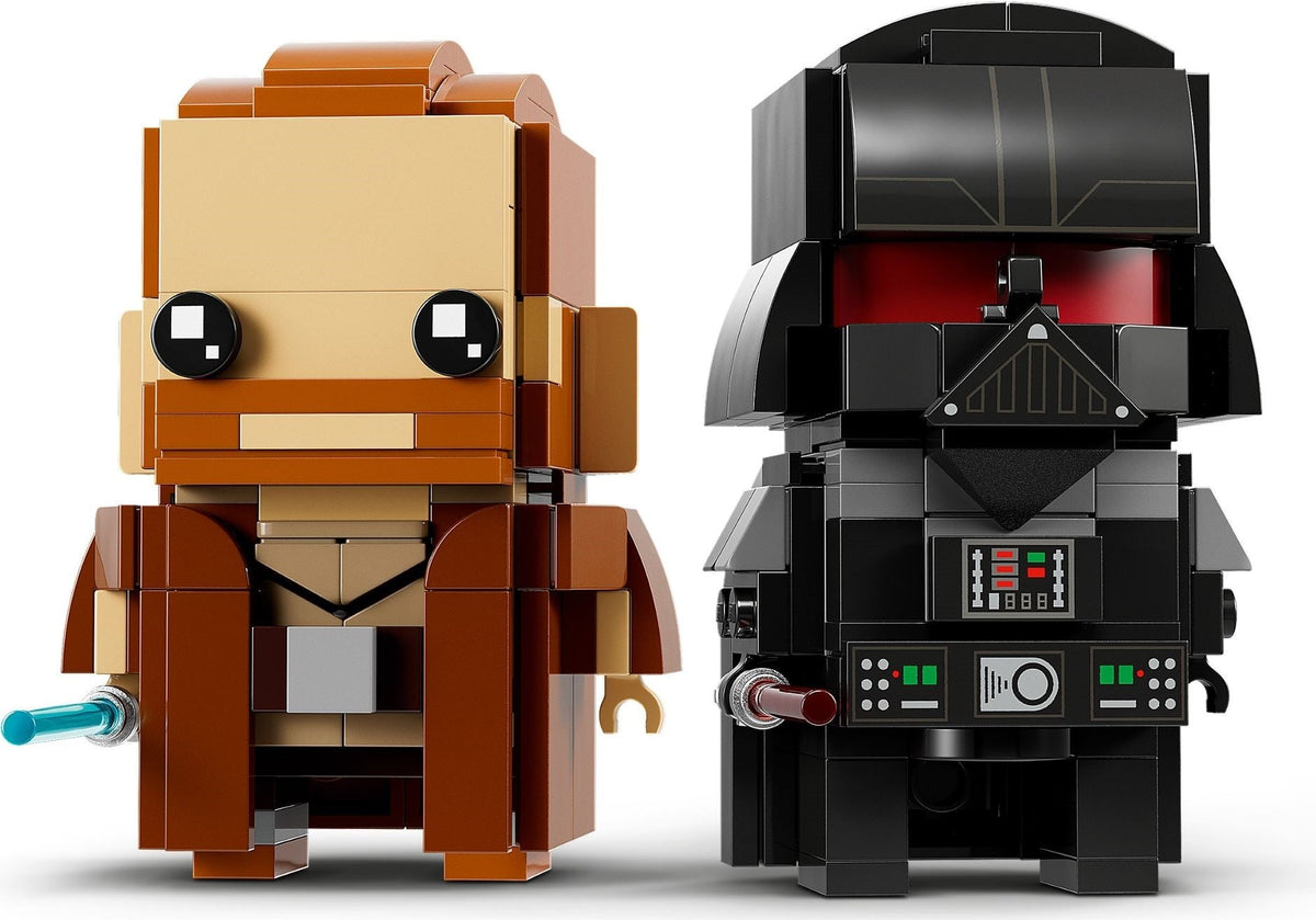 40547 LEGO Obi-Wan Kenobi & Darth Vader BrickHeadz product image 3, provided for visual reference and product detail review