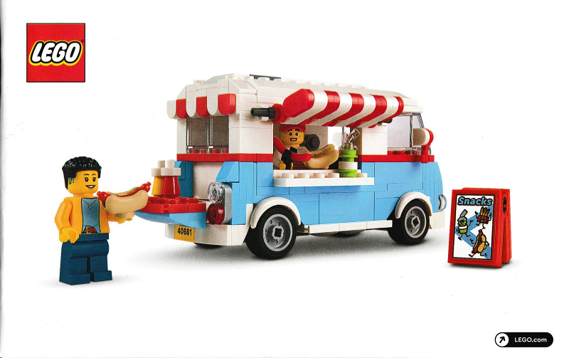 40681 LEGO Retro Food Truck product image 3, provided for visual reference and product detail review