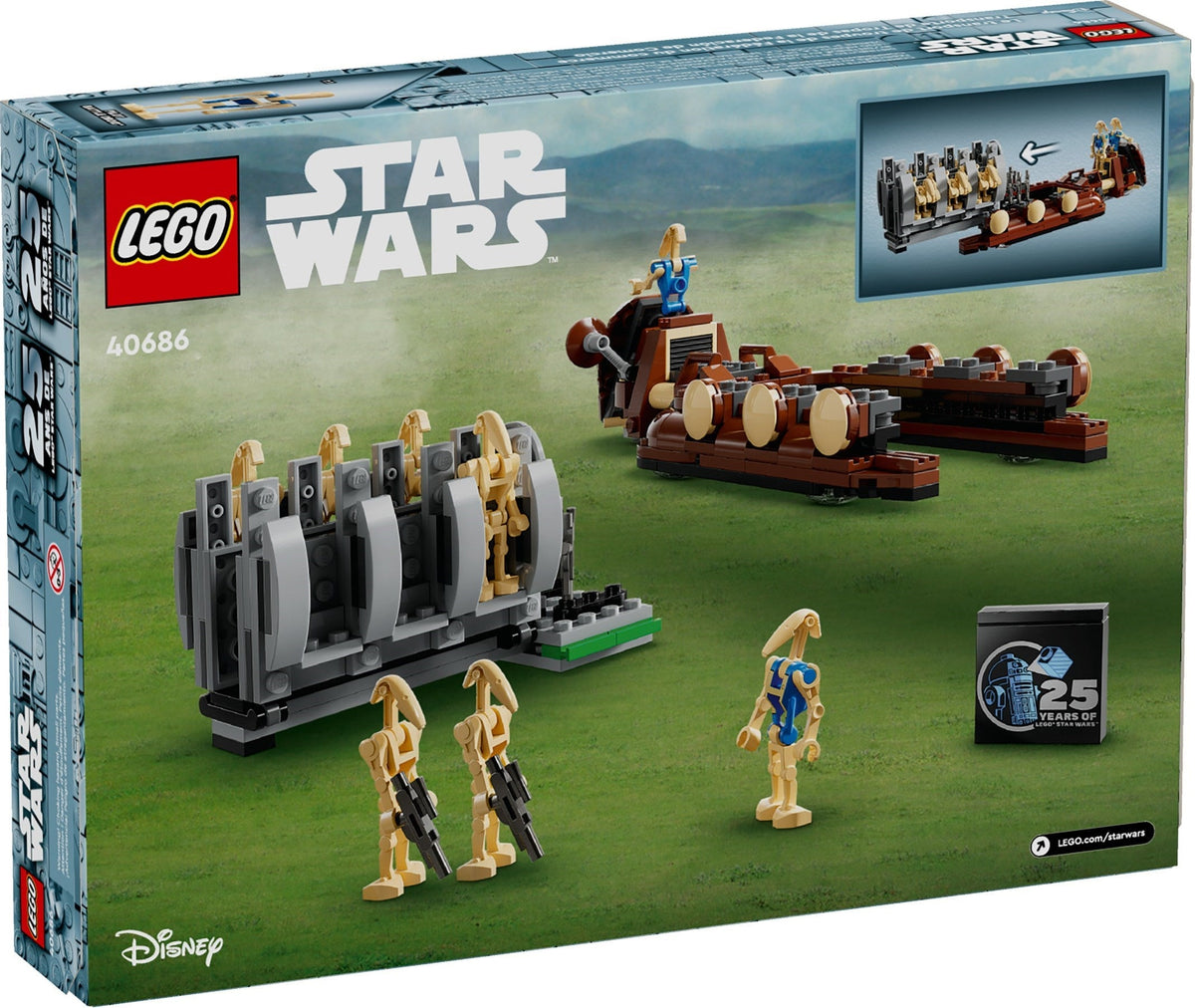 40686 Trade Federation Troop Carrier product image 2, provided for visual reference and product detail review
