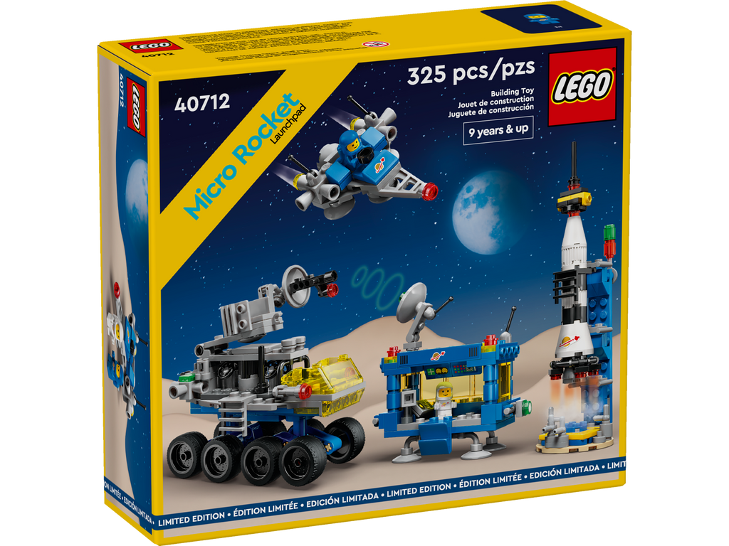 40712 LEGO Micro Rocket Launch Pad product image 1, provided for visual reference and product detail review