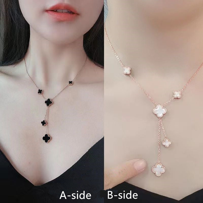 2023 New Fashion Clover Necklace product image 2, provided for visual reference and product detail review
